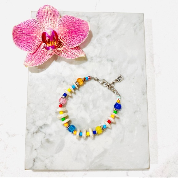 DANNIJO Hendrix Bead and Pearl Bracelet NWT - Picture 3 of 17